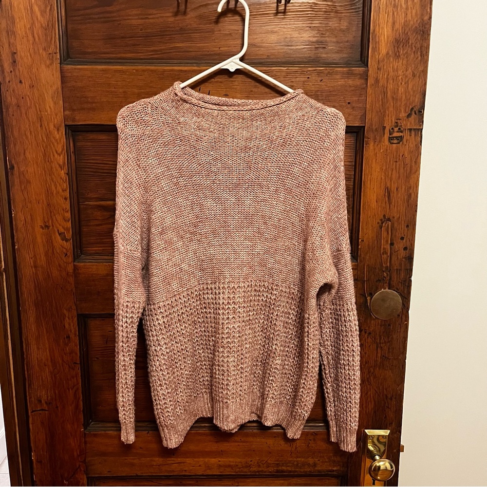 American Eagle Womens Pink Sweater Size Large